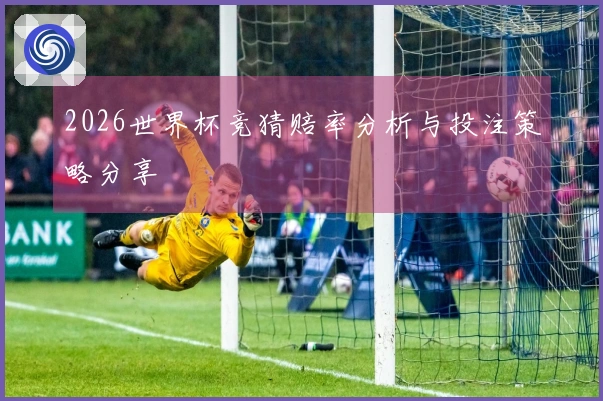 2026世界杯竞猜赔率分析与投注策略分享